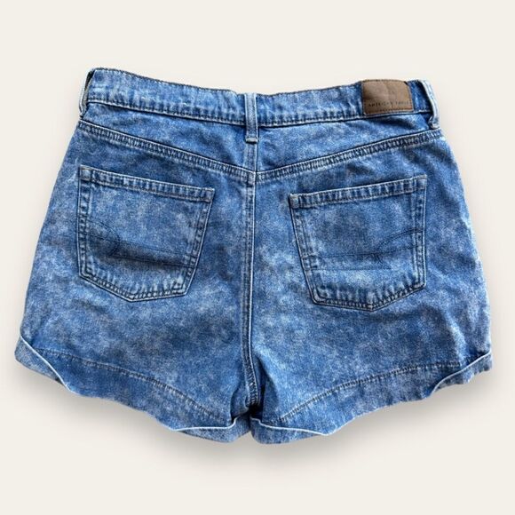 American Eagle Mom Shorts Acid Wash sz 8 - Picture 3 of 8